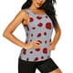 thumbnail image 2 of Fotbe Ladybug Blusas Sin Mangas para Mujer – Estilo Casual, Corte Suelto, Slim-Fit, Cuello Redondo Deportivo, Tops de Verano para Gimnasio y Yoga-Small, 2 of 7
