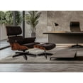 thumbnail image 2 of Meseo Fauteuil Lounge et Ottoman en Chocolat Noir, 2 of 4
