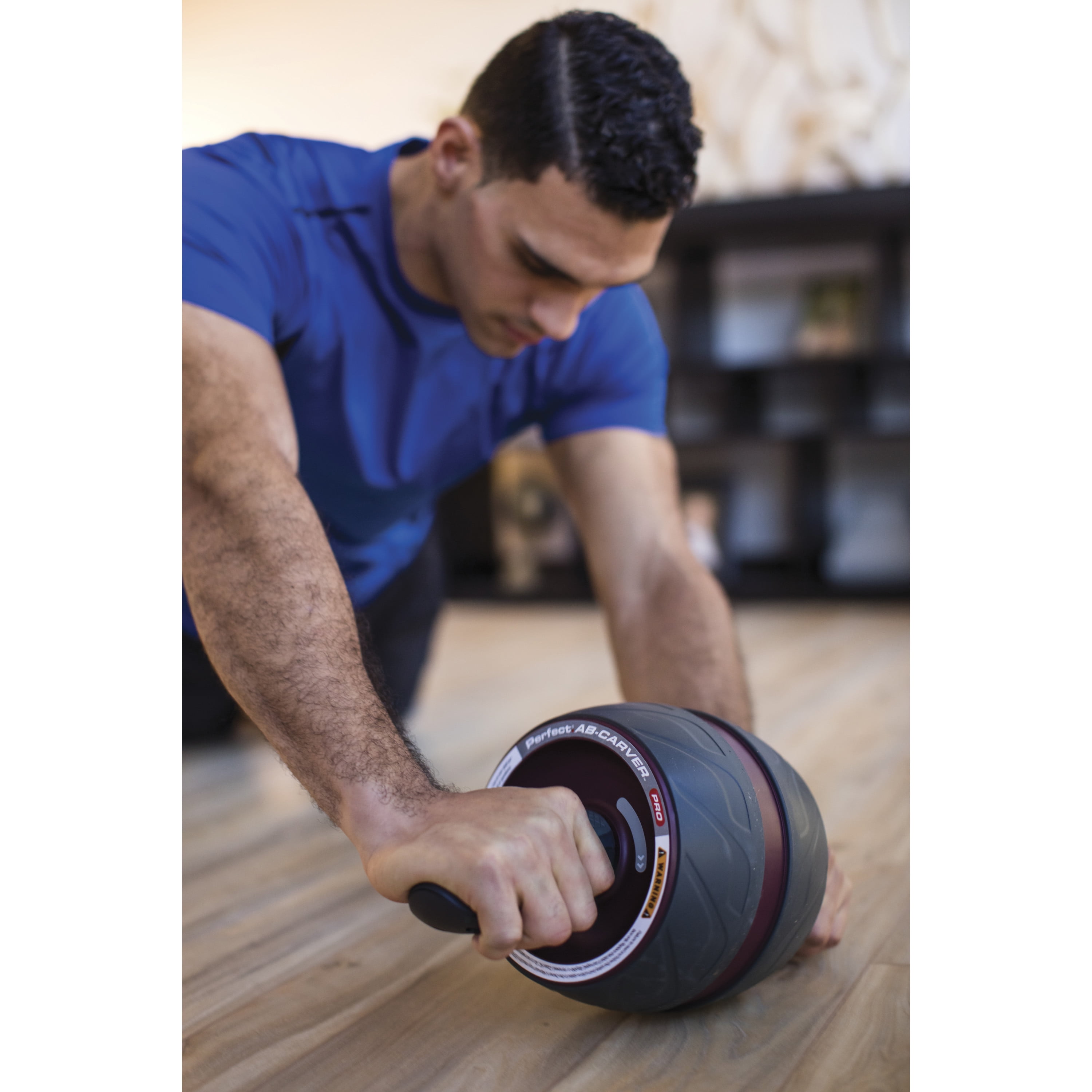 Details about   Pro Ab Roller Wheel Carver Abs Workout with Knee Mat Premium Home Gym Equipment 