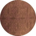 thumbnail image 1 of Ahgly Company Indoor Round Persian Orange Bohemian Area Rugs, 8' Round, 1 of 4