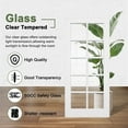 thumbnail image 7 of 36" X 80" Interior Sliding Pocket Doors 10-Lite Clear Glass Sliding Door With Hardware & Soft Close, 7 of 7