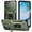 Darkgreen, variant on JTCASES for Motorola Moto G 5G 2023 Case, Slide Window + Adjustable Ring Kickstand + Magnetic Car Mount Drop Protection Anti-slip Shockproof Bumper Rugged Shell, Green