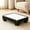Black Mat+White Step, variant on Adjustable Step Stool with Non Slip Platform, 600 lb One Step Stool for Adults