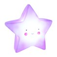 thumbnail image 1 of Worallymy Kids Cartoon LED Night Light Niños Dormitorio Lámpara de mesa Mesita de noche Moon Star Nightlight Regalo Worallymy JD735815845, 1 of 7