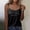 Black, variant on Womens Tank Letter Graphic Print Round Neck Cami Tank Top Comfortable Womens Camisole Purple M