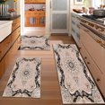thumbnail image 2 of Farmhouse Kitchen Rugs Set 3 Piece, Boho Kitchen Mats for Floor, Non-Slip Kitchen Rug Waterproof Mats for Kitchen, Runner Rugs for Hallway Laundry Holiday Sink Decor, 2 of 12