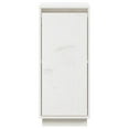 thumbnail image 3 of vidaXL Buffet Blanc 31.5x34x75 cm Pin Massif, 3 of 5
