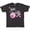 Retro Heather Black, variant on Inktastic My Aunt is a Fighter- Breast Cancer Awareness T-Shirt