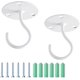 thumbnail image 1 of Ganchos de techo para plantas colgantes - Soporte de montaje en pared Linternas Perchas WD.WDQZL Hogar, 1 of 2