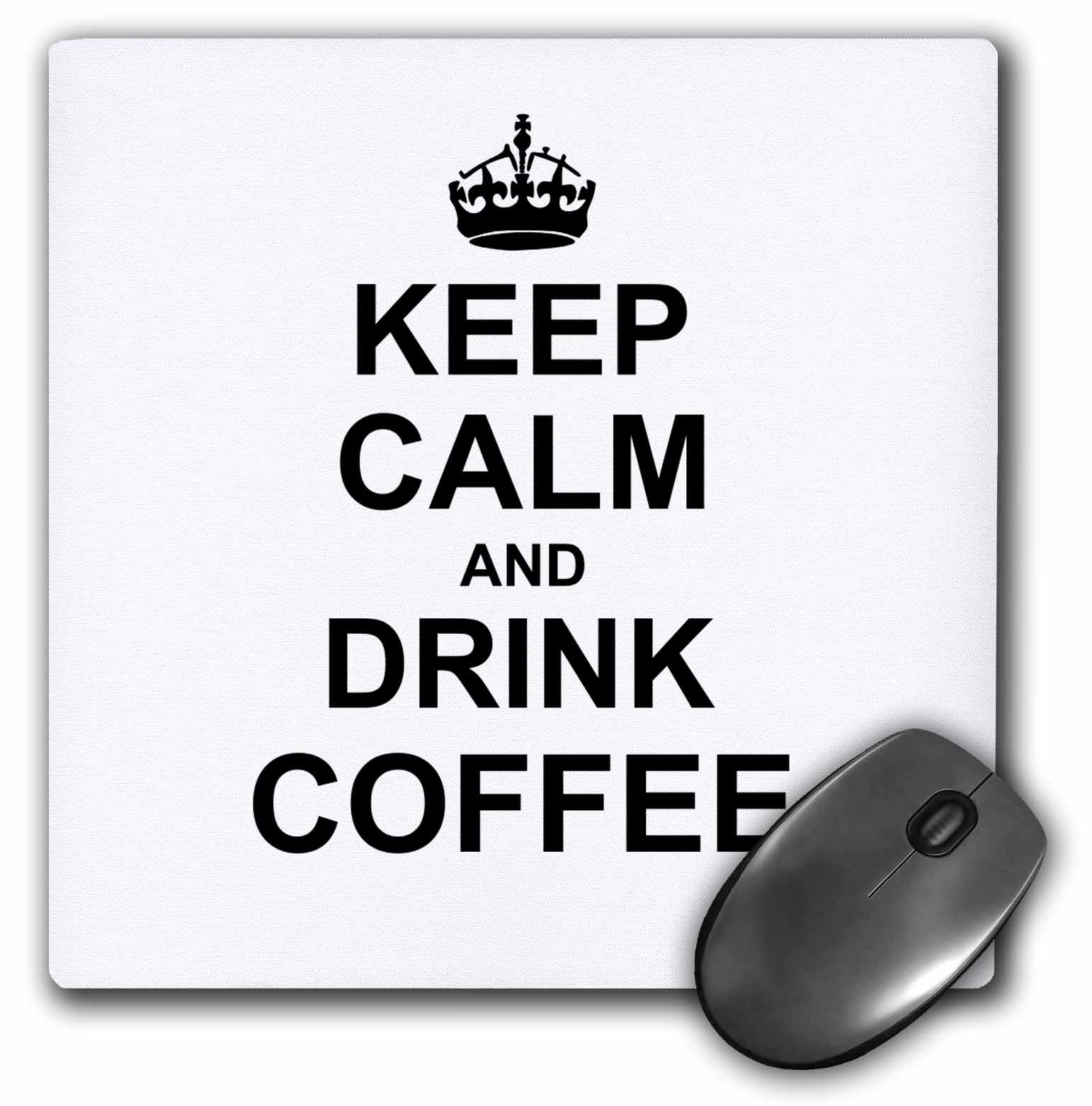 3dRose Keep Calm and Drink Coffee Carry on drinking for coffee