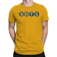 thumbnail image 2 of Officially Licensed Dots Blue Logo Design Men's T-shirt, 2 of 3