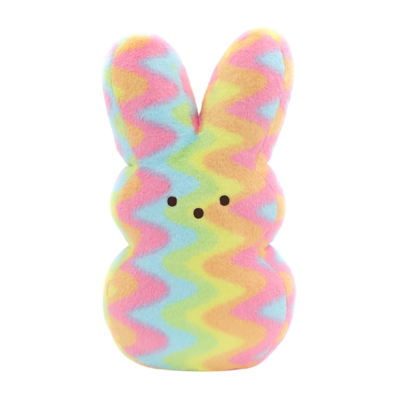 Jumbo 24-Inch PEEPS® Bunny Rainbow Plush Stuffed Toy for Easter