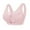 393#Pink, variant on HSHMT Womens Underwear Women's Deep V Traceless Latex Gathered And Breathable Adjustable And Bra
