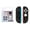 Black and white, variant on Silicone Joystick Caps Covers Antisweat Thumb Grips & Button Pad Offering Grip Comfort Texture for NSW2
