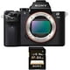 thumbnail image 3 of Cámara digital sin espejo Sony Alpha a7II solo cuerpo con Tarjeta SD Sony de 64 GB gratis, 3 of 4