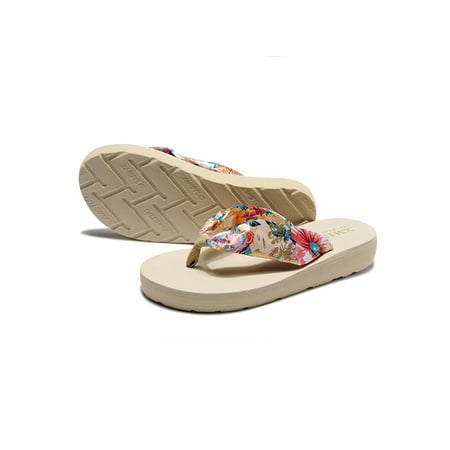 

Ymiytan Womens Sandals Platform Wedge Shoes Beach Flip Flop Multi-Colors