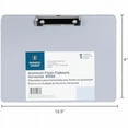 thumbnail image 5 of Business Source, BSN49266, Landscape Plastic Clipboard, 1 Each, Silver, 5 of 6