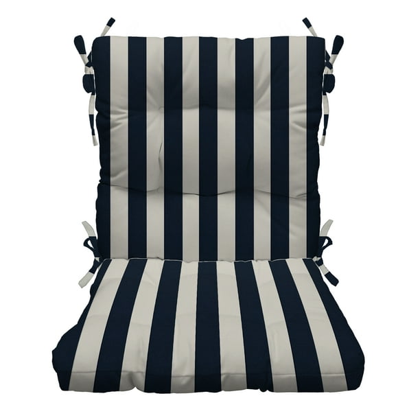 Rsh Décor Indoor Outdoor Tufted Mid Back Chair Cushion Navy Blue White Stripe Com - Resort Spa Home Decor Inc Easley Sc Rsh Décor Indoor Outdoor Tufted Mid Back Chair Cushion Navy Blue White Stripe Com - Resort Spa Home Decor Inc Easley Sc