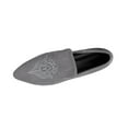 thumbnail image 1 of Gray Lightweight Slip-On With Pointed Toe And Flocked Design, Breathable And Flexible For All-Day Wear, 1 of 9