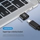 thumbnail image 4 of 2x USB 3.1 Tipo C Hembra a USB 3.0 A Macho Adaptador Datos+Carga (Negro), 4 of 6