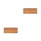 thumbnail image 2 of Yuarrent Taza Rectangular de estilo japonés para oficina en el hogar, posavasos de madera para , bandeja de almacenamiento, decoración de 25x12x1.2cm 2Conjunto, 2 of 6