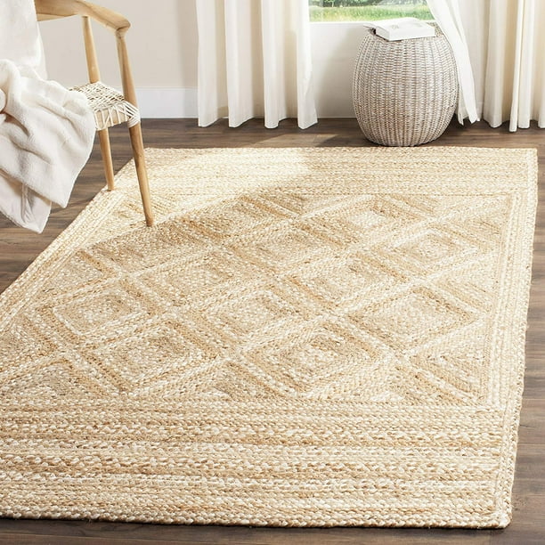 Safavieh Natural Fiber Collection NF925A Hand Woven Natural Jute Area