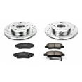 thumbnail image 3 of PowerStop Front Z23 Evolution Sport Carbon-Fiber Ceramic Brake Pad and Drilled & Slotted Rotor Kit Fits: HONDA Select Models K5400, 3 of 10