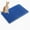 Blue, variant on Cat Litter Mat, Kitty Litter Trapping Mat, Double Layer Mats with MiLi Shape Scratching design, Urine Waterproof, Easy Clean, Scatter Control 21" x 14" Blue