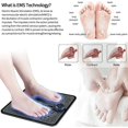 thumbnail image 2 of Foot Massager, Foot Massager, EMS Foot Massager, Foot Massager Electric Massage Machine, Foldable and Portable Electric Foot Massager, Muscle Pain Relief, 2 of 4