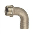 thumbnail image 2 of Perko 1-1By 4" Pipe To Hose Adapter 90 Degree Bronze, 2 of 2