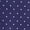 Navy Polka Dot, variant on Women's Slip Mini Dress, Sizes XXS-XXL