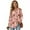 Pink-Capybara Strawberry, variant on DISNIMO Flower Printed Hoodies for Women Long Sleeve Sweatshirts Waffle Pullover Tops for Fall Winter, S