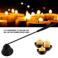 thumbnail image 2 of LYUMO 1Pcs Fashion Stainless Steel Bell Shaped Candle Snuffer Wick Trimmer Cover Hand Tool, Bell Shaped Candle Snuffer,Candle Cover, 2 of 8