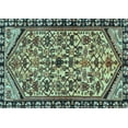thumbnail image 1 of Ahgly Company Indoor Rectangle Persian Light Blue Traditional Area Rugs, 5' x 8', 1 of 4