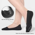 thumbnail image 5 of No show socks,black no show socks for women,no show socks womens,6 Pairs No Show Socks Women Nylon Ultra Low Cut Non-Slip Thin Liner Socks Invisible Hidden Socks for Flats,6-8 Complexion, 5 of 5
