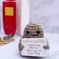 thumbnail image 4 of Positive Potatoes Knitting Potato Inspired Toy- Tiny Doll-Funny Christams Gift-, 4 of 5