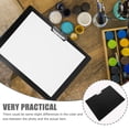 thumbnail image 3 of FENGGUIQU Clipboard Negro Clip Metálico Para Oficina Y Dibujo Horizontal De Plástico, 3 of 6