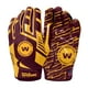 thumbnail image 1 of Guantes de fútbol Wilson Nfl Stretch Fit - Jóvenes Washington Commanders, 1 of 1
