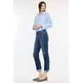 thumbnail image 4 of Kancan - Emely Mid-Rise Slim Straight Leg Jeans (27" Inseam) - KC20062D, 4 of 8