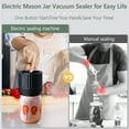 thumbnail image 5 of WERSEON Electric Mason Jar Vacuum Sealer Kit, Vacuum Sealing Machine with Led Screen, Vacuum Jar Sealer for Mason Jars, Included 10 Lids, 5 of 16