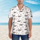 thumbnail image 2 of Fotbe Dachshund Dog Camisa Hawaiana para Hombre Unisex – Camisa Casual de Verano con Botones de Manga Corta de Algodón y Lino,Medium, 2 of 7