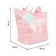 thumbnail image 4 of Bolsa Dama La Merced  Rosa Tornasol Corte Tote Brillante Llavero Pompón, 4 of 6