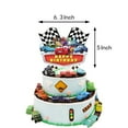 thumbnail image 5 of Cars Theme Birthday Party Decorate Supplies Set, Balloons Banner Cake Toppers, 5 of 8