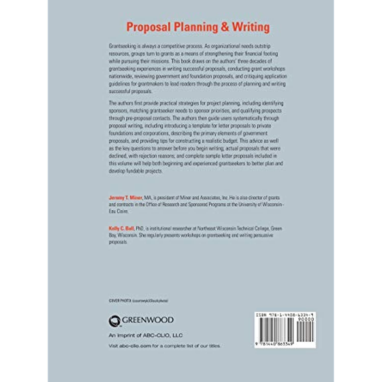 Proposal Planning And Writing 6th Edition Walmart Canada