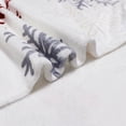 thumbnail image 5 of Christmas Throw Blanket Snowflake Fleece Throw Blanket Winter Holiday Lightweight Decorative Blanket Super Soft Cozy Throw Blanket for Home Sofa Couch(Red/Gold Snowflake) 60" x 80", 5 of 6