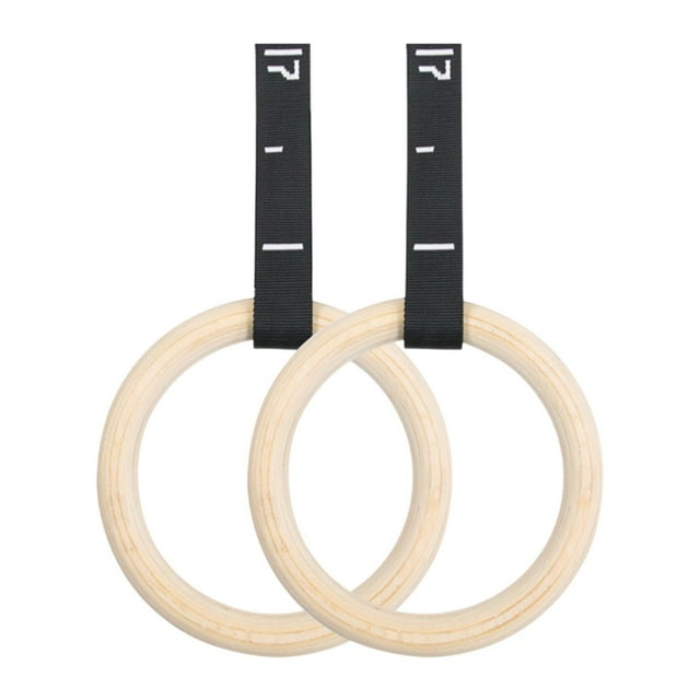 2 anillos de gimnasia, anillos de gimnasio, entrenamiento versátil con correas ajustables, anillos de ejercicio para equipo de Fitness, entrenamiento Anillos de 28mm