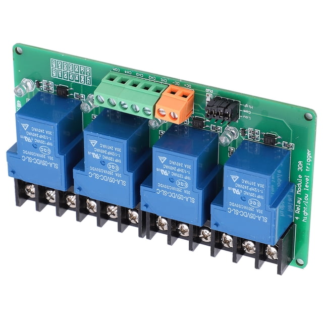 4 Channel Relay Module Automatic Control Relay Board High Low Level Module