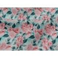 thumbnail image 4 of oneOone Viscose Jersey Dark Peach Fabric Rose Buds Floral Sewing Fabric By The Yard Printed Diy Clothing Sewing Supplies 60 Inch Wide, 4 of 5