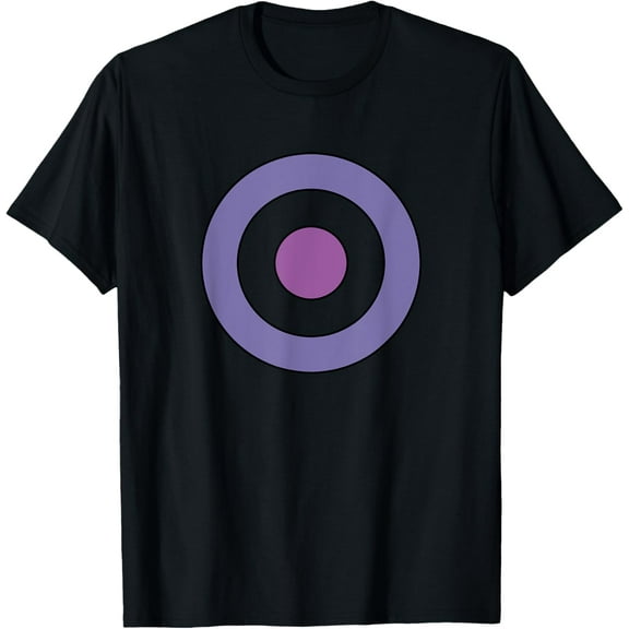 Purple Bullseye Target T-Shirt