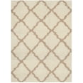 thumbnail image 3 of SAFAVIEH Daley Geometric Plush Shag Area Rug, Ivory/Beige, 8'6" x 12', 3 of 9